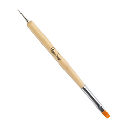 2-in-1 Brush pędzel i sonda do zdobień marmurkowych 2w1