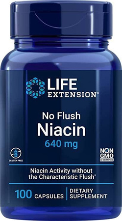 No Flush Niacin 640 mg  (100 kaps.)
