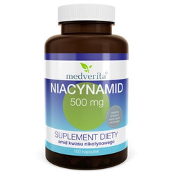 Medverita Niacynamid 500 mg - 100 kaps.