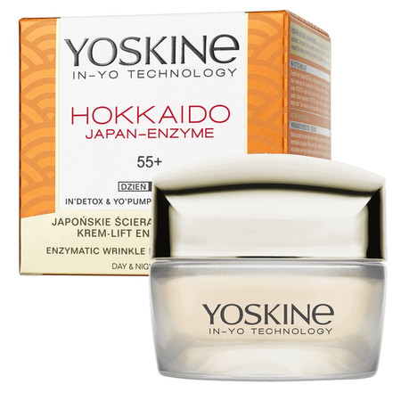 Hokkaido Japan-Enzyme przeciwzmarszczkowy krem do twarzy 55+ 50ml