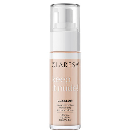 Keep It Nude! nawilżający krem-podkład wyrównujący koloryt cery 102 Warm Medium 33g