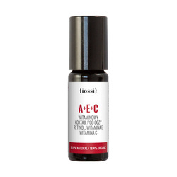 Iossi, A+E+C, witaminowy koktajl pod oczy z retinolem oraz witaminami E i C, 10 ml