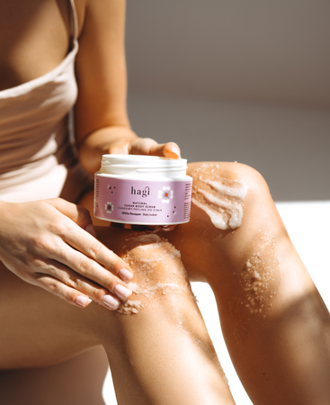 Hagi Peeling cukrowy do ciała Biały bukiet 200g