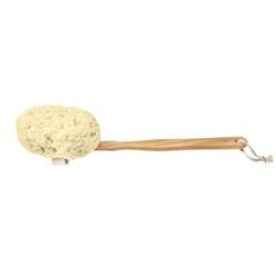 Gąbka do kąpieli na drewnianej rączce 45cm 6036