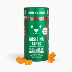 Noble Health Misie na stres  w postaci żelek 300g