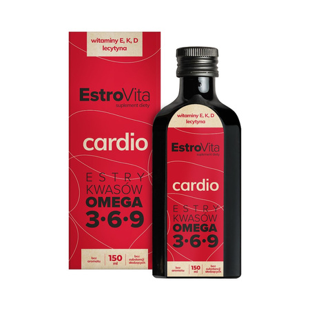 EstroVita Cardio Omega 3-6-9 dla seniorów 150 ml