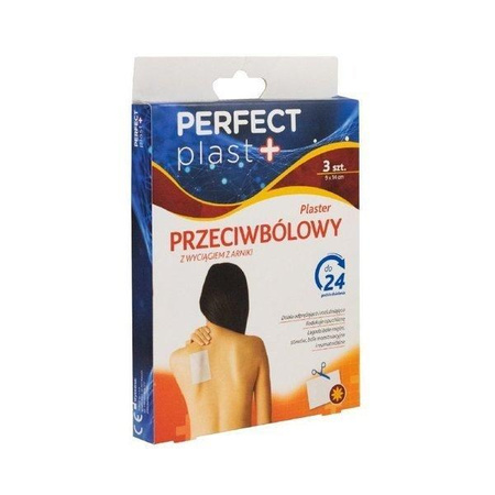 Perfect plast plaster przeciwbólowy z arniką 3 sztuki