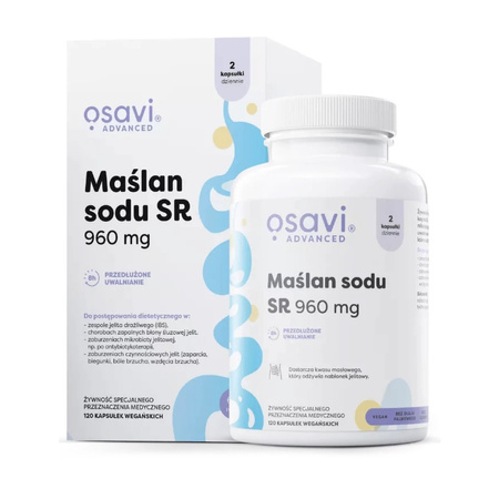 OSAVI Maślan Sodu SR 120 kaps.