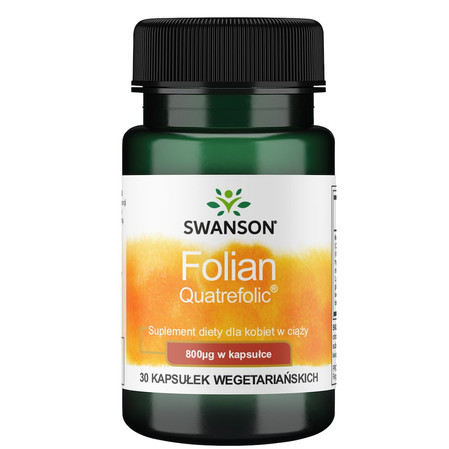 Swanson Folian Quatrefolic 800 Mg 30 K