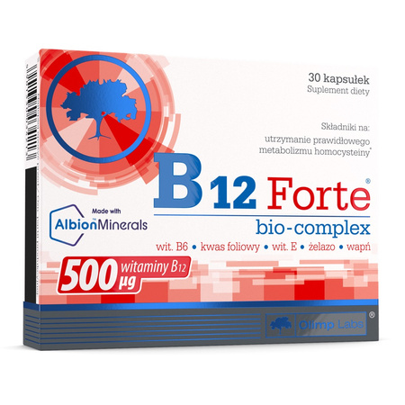 Olimp B12 forte Witamina B12 - 30 kaps.