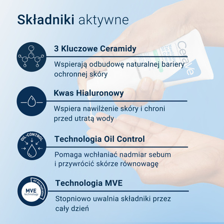 Cerave Nawilżający Żel-Krem Oil Control 52ml