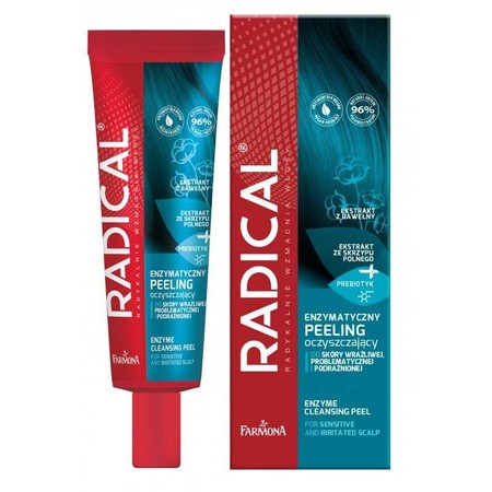 Farmona Radical Enzymatyczny Peeling oczyszczający do wrażliwej skóry głowy 75ml