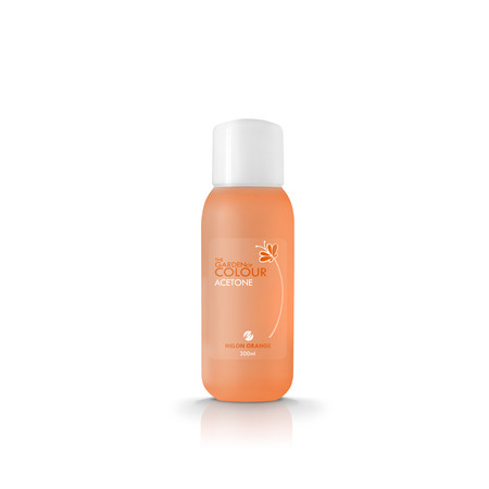 The Garden of Colour Acetone aceton do usuwania żelowych lakierów hybrydowych Melon Orange 300ml