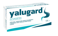 Yalugard Syrop na refluks zgagę 20 saszetek - wyrób medyczny