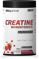 Skill Nutrition Micronised Creatine Monohydrate Kreatyna monohydrat 500 g smak jagoda