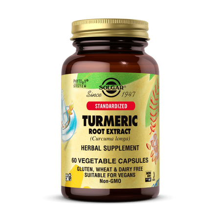 Solgar Turmeric Root Extract Wyciąg z korzenia Kurkumy 60 kaps.