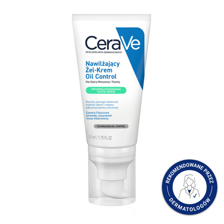 Cerave Nawilżający Żel-Krem Oil Control 52ml