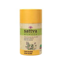 Sattva - Henna Naturalna ziołowa farba do włosów Jasny Blond 150g