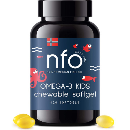 NFO Omega 3 żelki dla dzieci 120 kapsułek