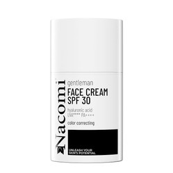 Nacomi - Gentleman nawilżający krem do twarzy SPF30 wyrównujący koloryt skóry 50ml