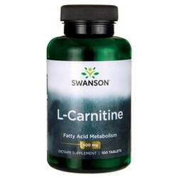 Swanson L-Karnityna 500 Mg 100 T