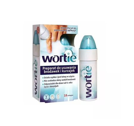 Wortie preparat do usuwania brodawek i kurzajek 50 ml