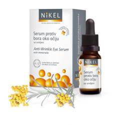 NIKEL, Przeciwzmarszczkowe serum pod oczy z kwiatem Imortelle, 10ml