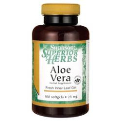 Swanson Aloe Vera 25 Mg 100 K