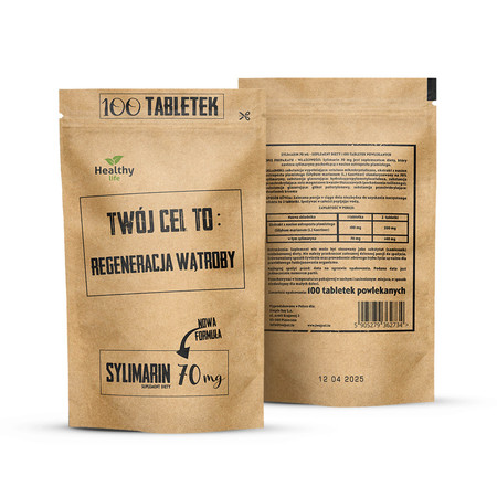 Twój Cel To Sylimarin 70 mg naturalna ochrona wątroby i detoksykacja 100 tabl.