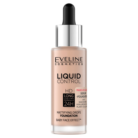 Liquid Control HD matujący podkład do twarzy z niacynamidem 003 Ivory Beige 32ml