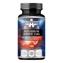 Apollo’s Hegemony Potassium Iodide Tabs suplement diety 180 kaps.