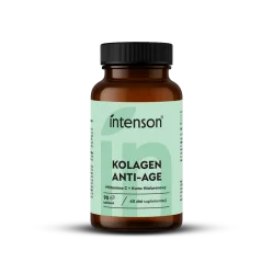 Intenson Kolagen Anti-Age + Hialuron + Witamina C 90 tabl.
