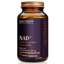 Doctor Life NAD+ Rybozyd Nikotynamidu 30 kaps.