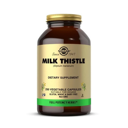 SOLGAR Milk Thistle - Ostropest Plamisty (250 kaps.)