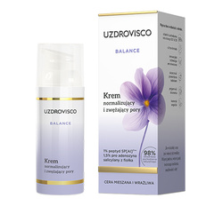Uzdrovisco,Balance, Krem normalizujący i zwężający pory, 50 ml