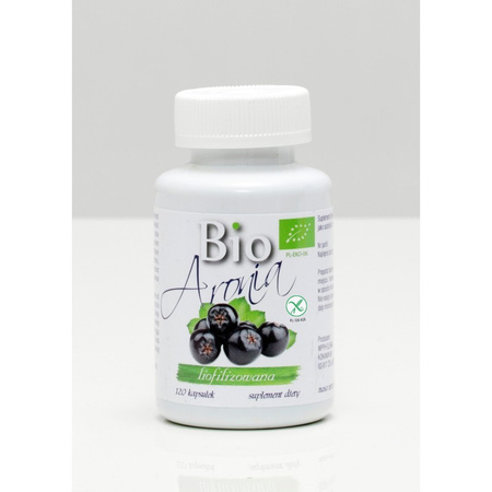 Elena Bio Aronia liofilizowana suplement diety 120 kaps.