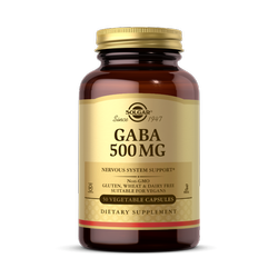Solgar GABA 500 mg na spokojny sen 50 kaps.