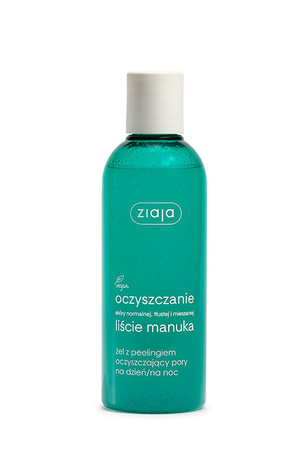 Ziaja, Liście Manuka Oczyszczanie żel z peelingiem 200ml