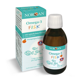 NORSAN Omega-3 Fisk dla dzieci 150 ml smak pomarańcza