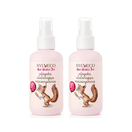 Zestaw: 2x Sylveco dla dzieci 3+ - Odżywka ułatwiająca rozczesywanie - 150ml