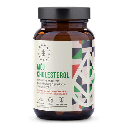 Aura Herbals Mój Cholesterol 60 kaps.