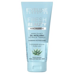 Fresh Beauty nawilżający żel micelarny do mycia twarzy z niacynamidem 150ml