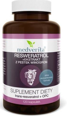 Medverita Resweratrol OPC 120 K