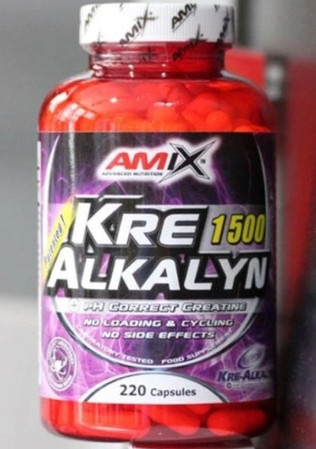 AMIX KRE ALKALYN monohydrat kreatyna 220 kaps.