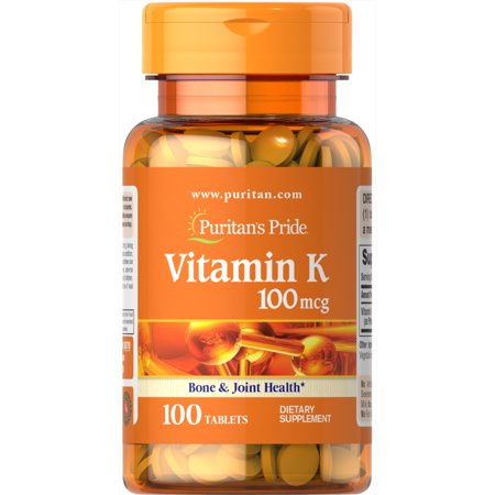 Puritan's Pride Witamina K 100mg 100 tabl.