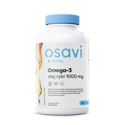 Osavi Omega-3 olej rybi 1000 mg - 180 kaps.