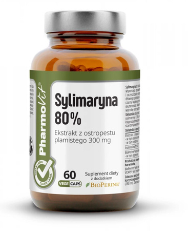 Pharmovit Sylimaryna SYLIMARYNA 80% na wsparcie wątroby 60 kaps.