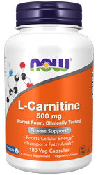 L-Carnitine 500 mg (180 kaps.)