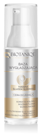 Biotaniqe - Terapia Śluzem Ślimaka,  Baza Wygładzająca -  30 ml