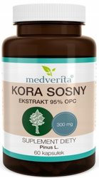 Medverita Kora Sosny ekstrakt 95% OPC - 60 kaps.